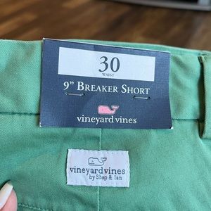 Vineyard Vines 9” Stretch Breaker Shorts Starboard Green 30” waist